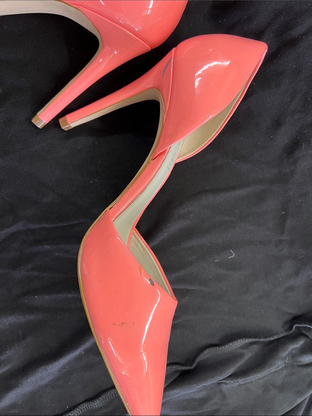 Aldo Coral Patent Pointed-Toe Pumps - Picture 5 of 10